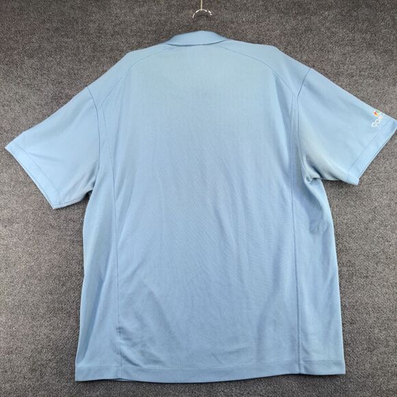 Nike Dri-Fit Men's Xfinity Golf Polo Shirt Blue 2XL XXL Short Sleeve Polyester - Picture 5 of 16